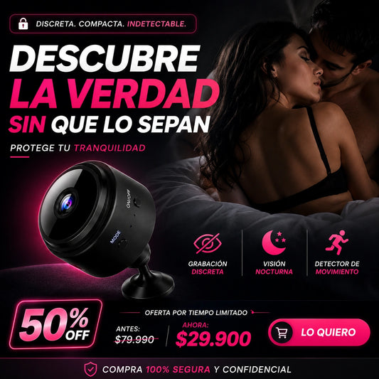 📹 Mini Cámara Espía: Descubre la VERDAD 👀